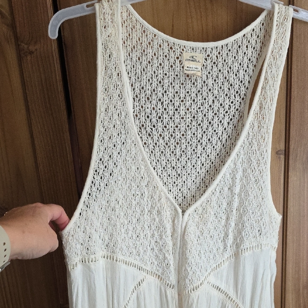 O'Neill Ivory Crochet Maxi Dress - Picture 3 of 5